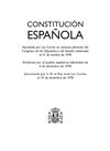LA CONSTITUCIÓN ESPAÑOLA