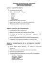 Contenido, evaluaciones, trabajo, bibliografía.
