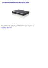Disc Players & Recorders - Philips BDP5010F7 Blu-ray Disc Player