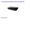 Disc Players & Recorders - RCA Blu-rayDVD Player with BD-Live - Black (BRC11082)