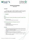 Relatório de Atividades - Julho 2011
