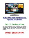 Watch The Protector 1x11 Season 1 Episode 11 s01e11 - Blood