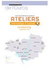 Planning des ateliers - septembre 2011