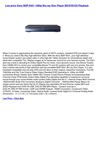 Disc Players & Recorders - Sony BDP-S301 1080p Blu-ray Disc Player BDDVDCD Playback
