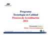 Renovación de Registro Calificado / Acreditación