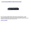 Disc Players & Recorders - Sylvania NB501SL9 1080p Blu-Ray Disc Player