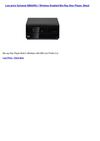 Disc Players & Recorders - Sylvania NB620SL1 Wireless Enabled Blu-Ray Disc Player, Black