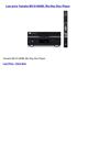 Disc Players & Recorders - Yamaha BD-S1065BL Blu-Ray Disc Player
