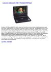 Portable Audio & Video - Audiovox D-1788 7 Portable DVD Player