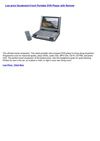 Portable Audio & Video - Durabrand 9 Inch Portable DVD Player with Remote