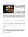 How to Cut Your Own Hair