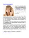 How to Grow Long Hair