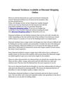Diamond Necklaces Available at Discount Shopping Online