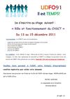 UD FO91 : inscrivez-vous à la formation CHSCT de décembre 2011