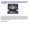 Portable Audio & Video - NEW PANASONIC DVD Player Multi Region Code Free Portable DVD Player. DVD Region 012345678...
