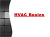 HVAC Basics