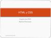 Introducción HTML y CSS primer documento