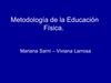 Metodología de la Educación Física