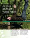 City Trees, Nature and Physical Activity: Keeping People Fit and Healthy