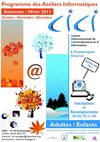 Programme Ateliers CiCi / Automne - Hiver 2011