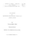Le Gabon et la 1ere guerre mondiale, mémoire de maîtrise, par LOUNGOU MOUELE, 1979