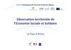 Diaporama de présentation de l'observation territoriale de l'économie sociale et solidaire du Pays d'Artois