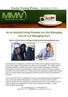 Are You Managing Care or Is It Managing You? Monday Morning Wisdom 9-12-2011