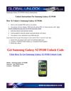 Learn To Unlock Samsung Galaxy S2 I9100