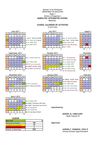 Calendar of Activities 2011-2012