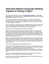 Daily Deal Software Companies Working Together Or Picking A Fight?