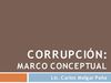 Sesión 2 – Marco Conceptual de la Corrupción