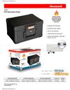Honeywell 1101 Molded Fire Security Chest Spec Sheet