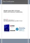 Pass ALCATEL LUCENT 4a0-110 Exam