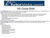 6th Grade Math