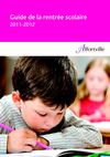 Guide de la rentrée scolaire 2011-2012