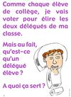Exposition déléguée élève