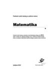 Matematik PIK matura