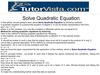 solve quadratic equation.pdf