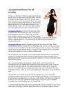 Asymmetrical Dresses for all occasion
