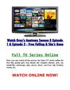 Watch Grey’s Anatomy Season 8 Episode 1 & Episode 2 Free Falling & She’s Gone Full TV Series Online