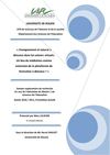 Mémoire de Master 1 en science de l'éducation 