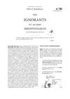 Le petit journal des ignorants et autres irresponsables. n°00