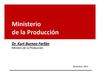 Perú: Plan estratégico y política pesquera 2011 - 2016