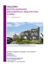 Boletín de novedades de Arquitectura y Diseño de la Biblioteca Hypatia de Alejandría UZ, nº 17
