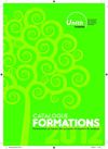 Catalogue Formations 2012