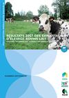 Exploitations d'Elevage Bovins Lait - Résultat 2007