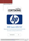 HP0-Y37 Question Answers