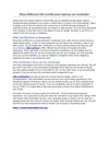 What Different CNA Certification Options are Available? 