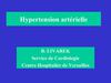 Hypertension artérielle IFSI 2011 BL