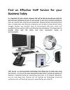Advantages & Disadvantages of VoIP Business Telephone Systems